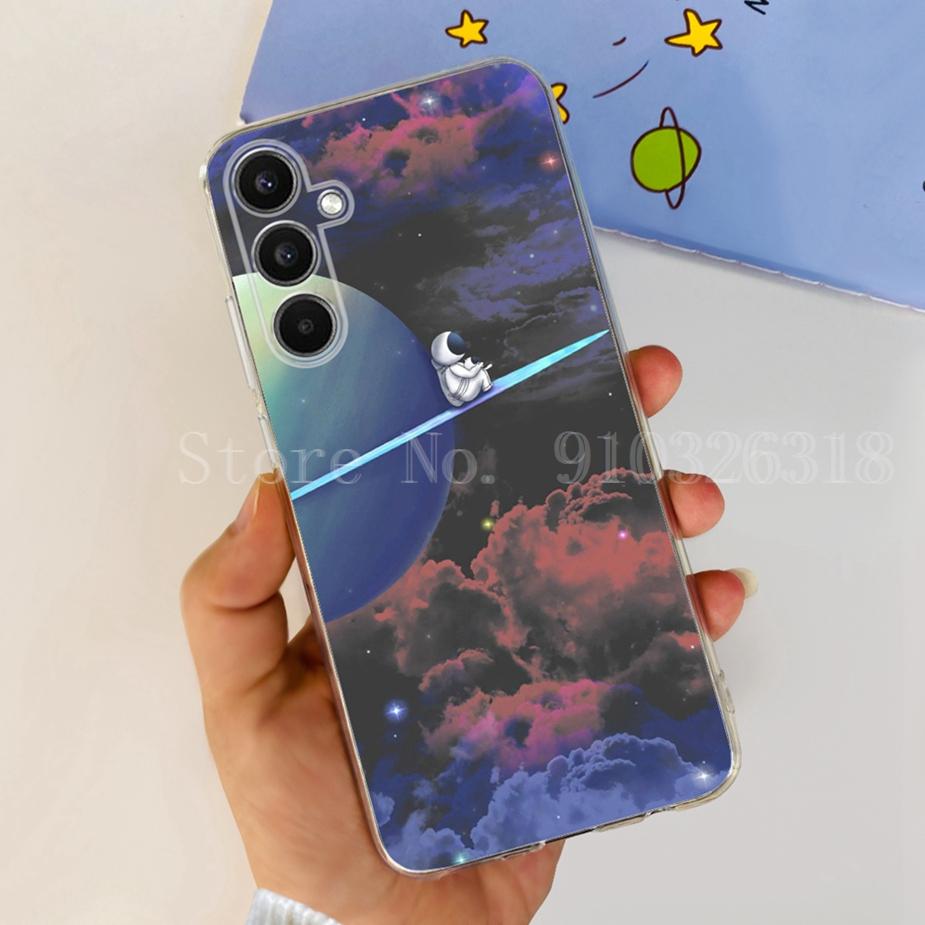 For Samsung Galaxy A14 A24 A34 A54 Case New Fashion Painted Cover Soft Silicone TPU Phone Case For Samsung A54 A 14 24 34 Fundas