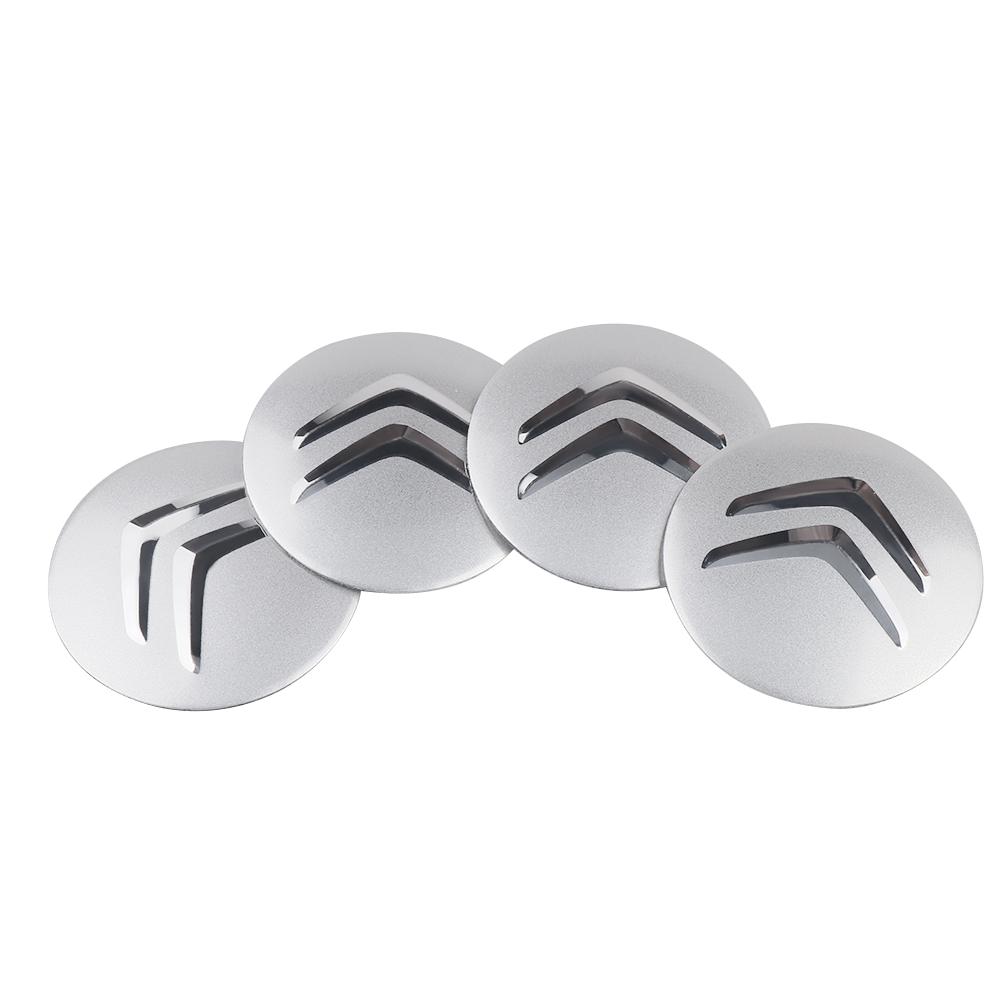 4 Stuks 56/60mm Auto Embleem Wielnaafdop Accessoires Voor Citroen C1 C2 C3 C6 C8 C4 Picasso Xsara C5 Aircross Cactus Berlingo