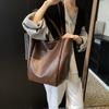 Women's Bag Large Capacity Shoulder Bags High Quality PU Leather Handbags and Purse Female Retro Tote Bags Commute sac a main