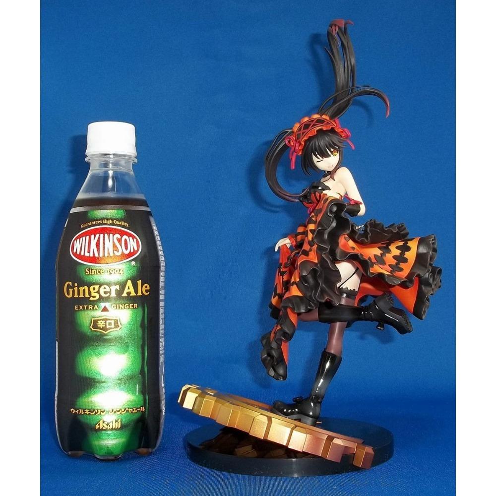 28CM Popular Anime Date A Live II Tokisaki Kurumi 1/8 Edition Beautiful Girl Model PVC Collection Static Toys Doll