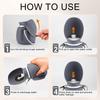 Water Bottle For Dogs 800ml Foldable Leakproof Water Dispenser Bowl For Puppy Pet Drinking Feeder With Lanyard For Small Medium