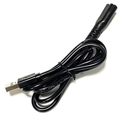 8148/8591/8504 Elektrické zastřihovače vlasů Napájení USB nabíjecí kabel Linka černá