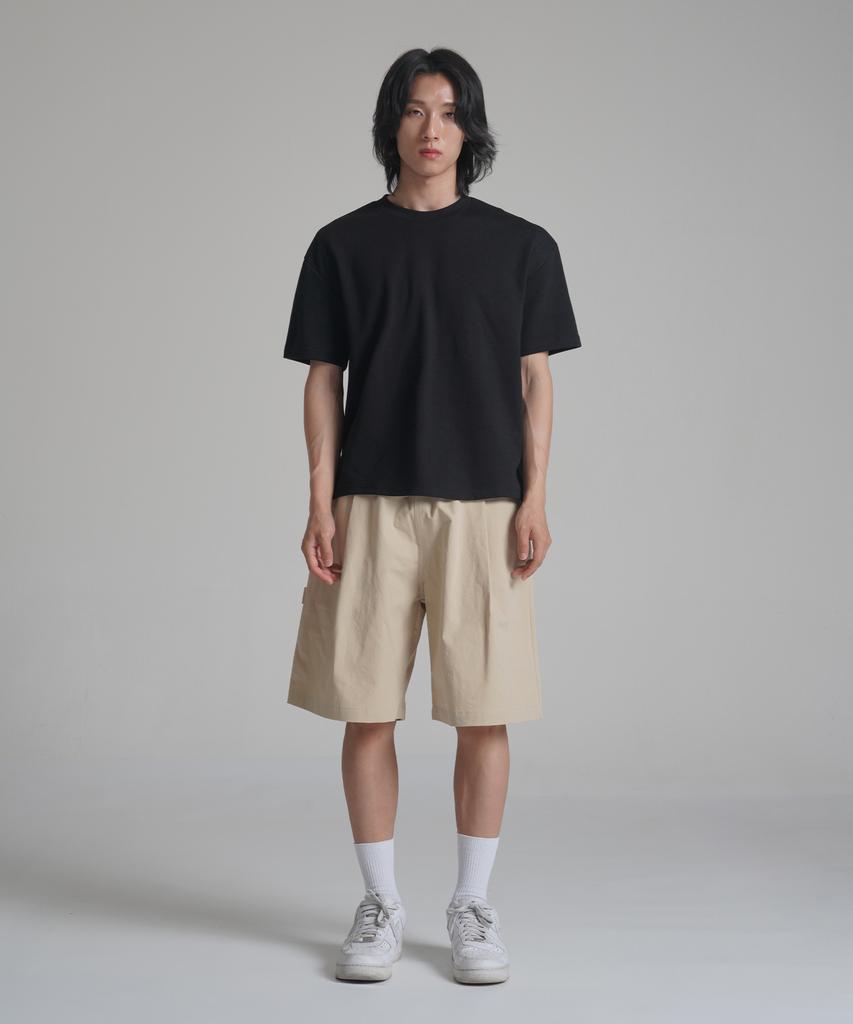 Noming Loose Fit Crop Easy Short Sleeve - Black