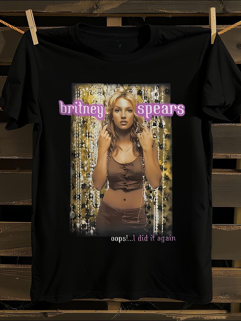 s Vintage Tshirt Vintage 90s Britney Spears 'One More Tim...