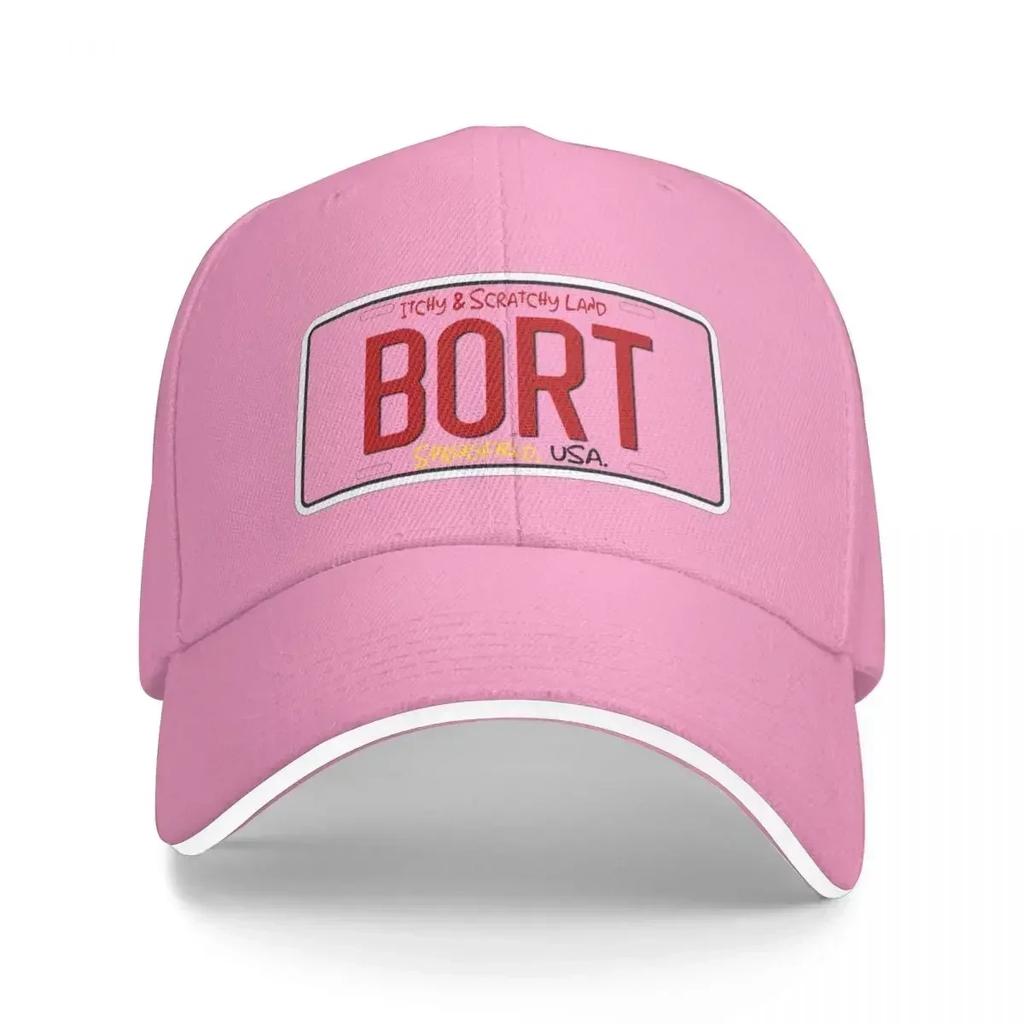 BORT License Plate Bart Baseball Cap Western Hat Derby Hat Rave Hats For Women Unisexs