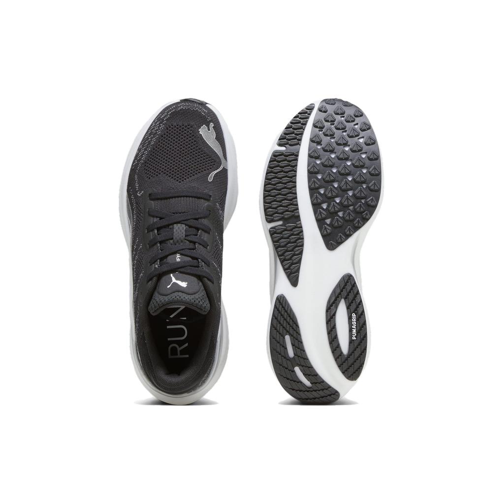 Puma Magnify Nitro 2 Black Silver Men Sneakers White 376909-01