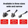 Durable 3 Different Size Zipper Repair Kit Replacement Bad Buckle Universal Zipper Head DIY Slider Teeth Suitcase Zipper Head