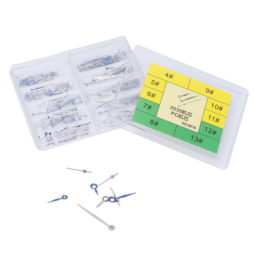 Quartz Watch Hour Minute Hands Replacement Watch Hands for Watch Movement (Blue)