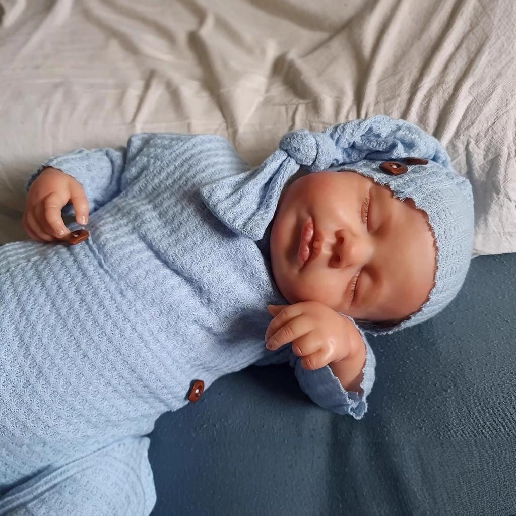 Silicone Reborn Baby Doll 49cm Realistic Toy For Collectors And Gift Recipients
