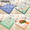 Living Room Coffee Table Carpet Countryside Small Fresh Floor Mat Home Bedroom Bedside Anti Slip Foot Mat