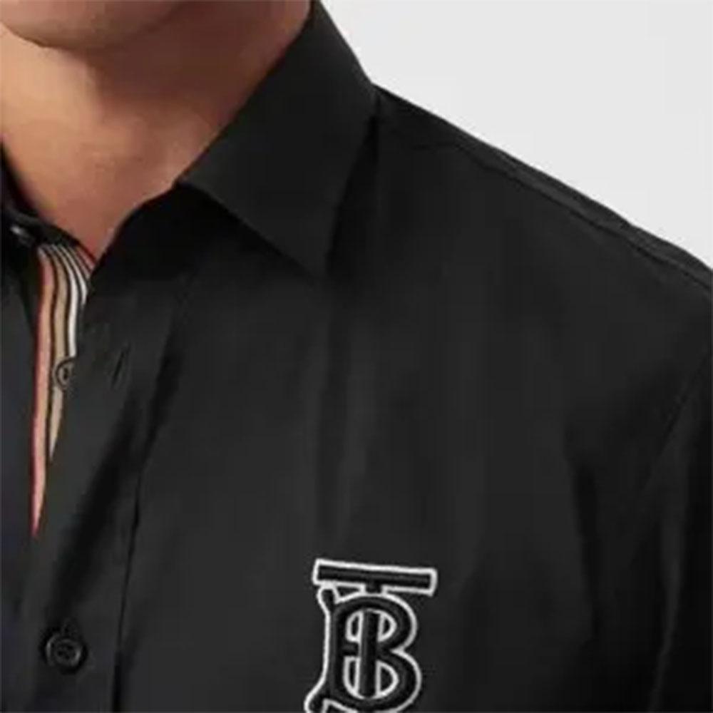 Burberry FW22 Shirt Men's Black 80234631