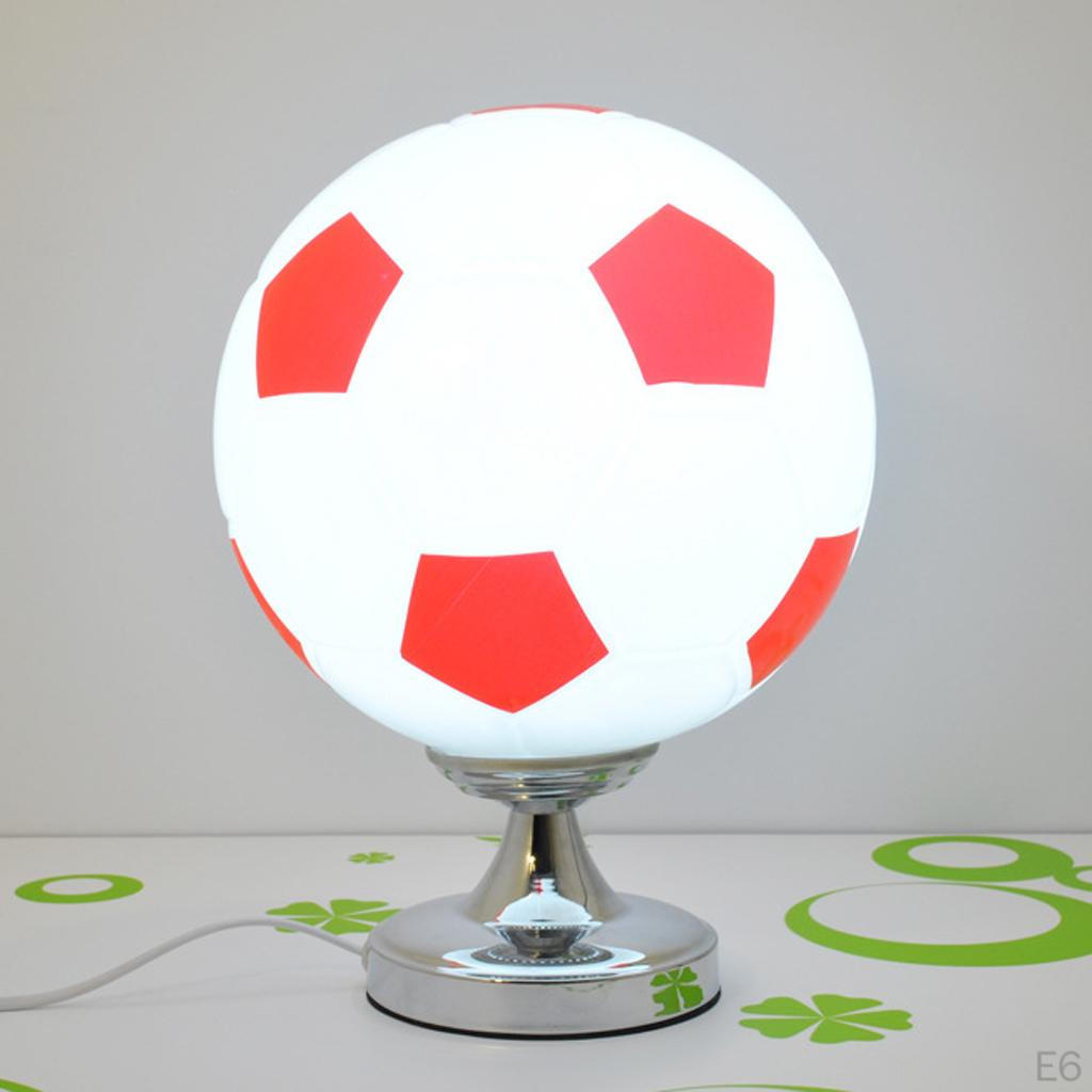 Creative Football LED Desk Table Lamp Bedroom Decoration 220V EU Plug