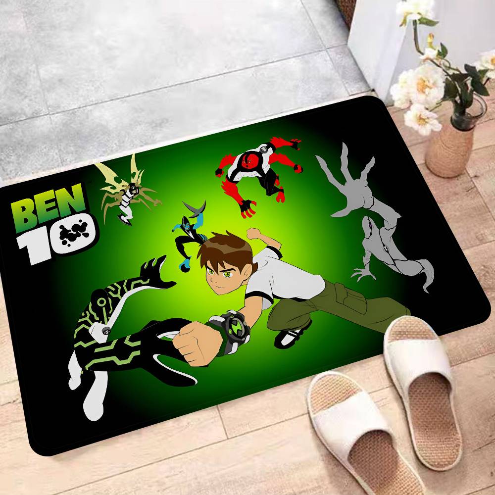 

Мультяшный коврик для двери B-Ben 10, коврик для спальни и гостиной в скандинавском стиле, домашний балкон, противоскользящая альфомбра 40x60 cm