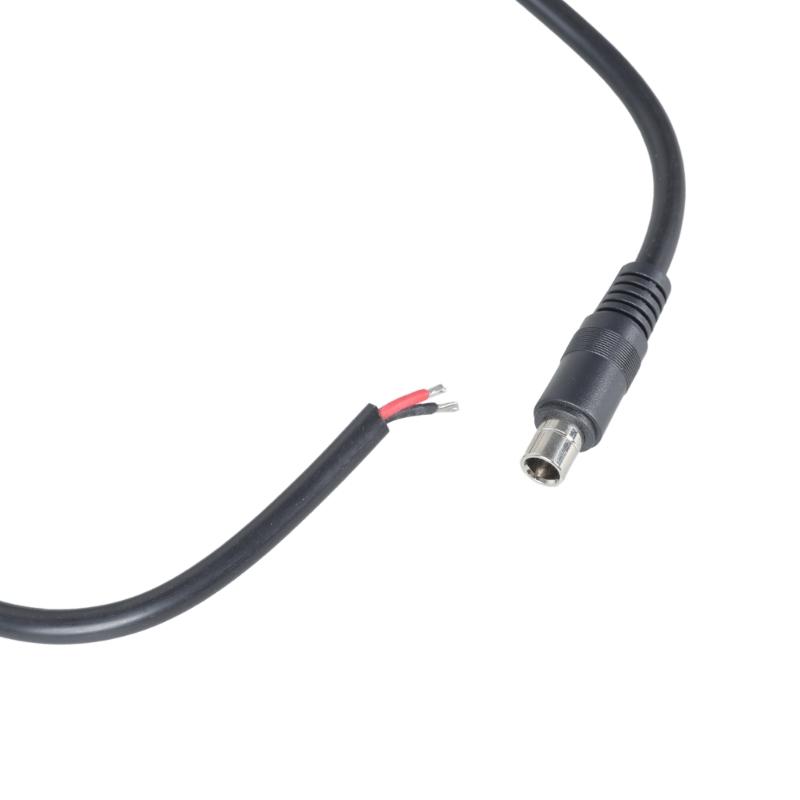 DC8020mm Extension Cable, 16AWG Male Single Head Adapter Connectors Cable for Solar Generators and Panel