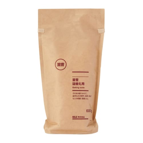 

Muji пищевая сода 600 г сменная заправка 44902226