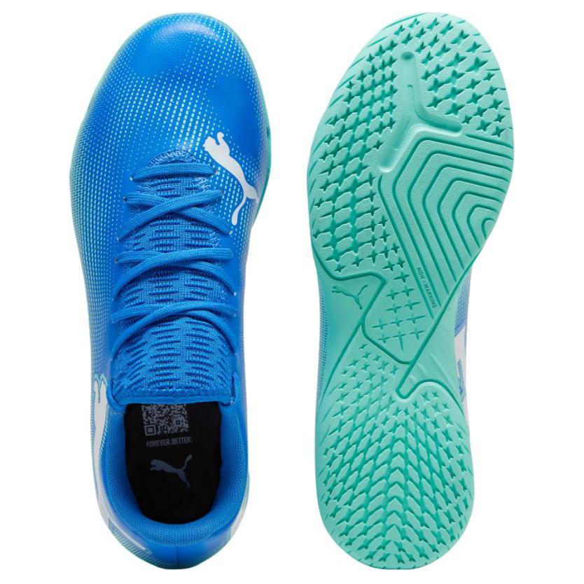 Puma Future Play 7 IT Hyperlink Blue Herresneakers Mint Hvit 107942-01