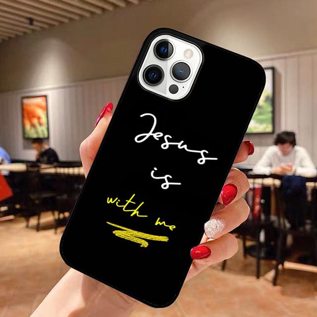 Faith Christian Religious Jesus Phone Case for iPhone 17 Air 16 16e 15 Plus for Apple 13 11 12 14 Pro Max Cover Fundas