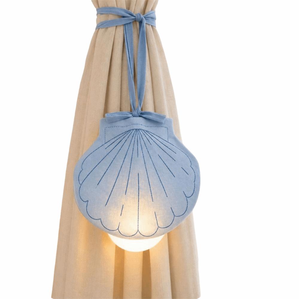 Simple Shell Shape Night Light 3 Color USB Charging Hanging Lamp Cute Creative Bedside Lamp Home Decoration