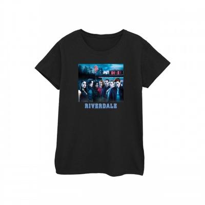 Womens/Ladies Diner Poster Cotton T-Shirt