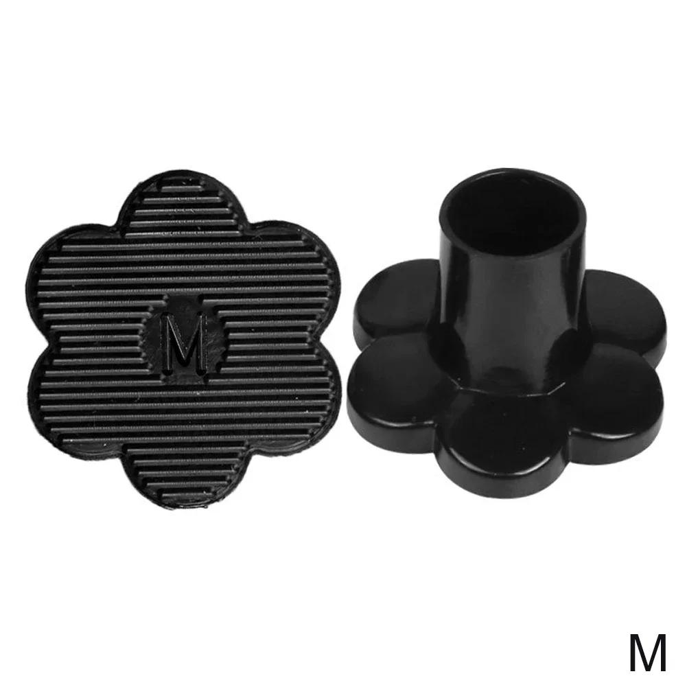 2 peças Protetores Antiderrapantes para Salto Alto Capas Protetoras para Salto Alto Redondos Rolhas Protetoras Desgastáveis Silenciosos Capa de Salto Acessório à Prova de Choque