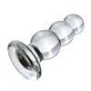 VaHppy Großer Glas-Analplug Backyard-Spielzeug 3/4/5 Kugeln SM BDSM Gay Analmasturbation Prostata-Massage Erwachsenenspiel Sexspielzeug