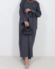 2024 Elegant Plus Size Loose Fit Muslim Dress for Middle East & Turkey