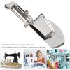 Iron Lockstitch Presser Foot Adjustable Rolled Hem Binding Attachment  Industrial Sewing Machine