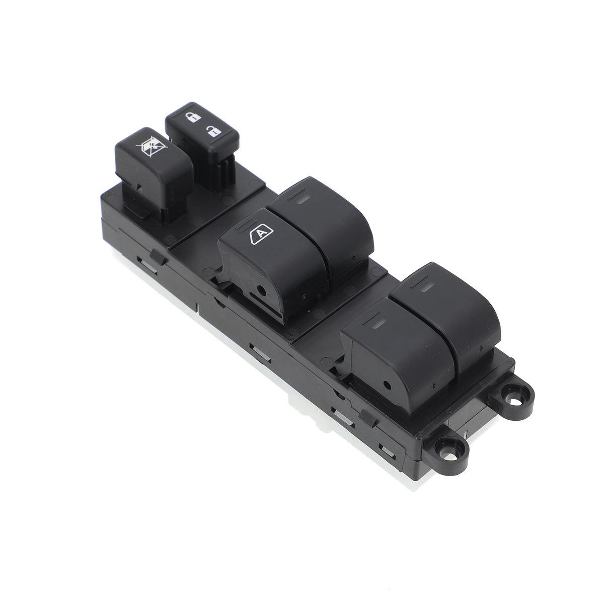 Part 25401-ZJ60A Compatible with 2007-2012 Nissan Electric Window Lifter Switch Electric