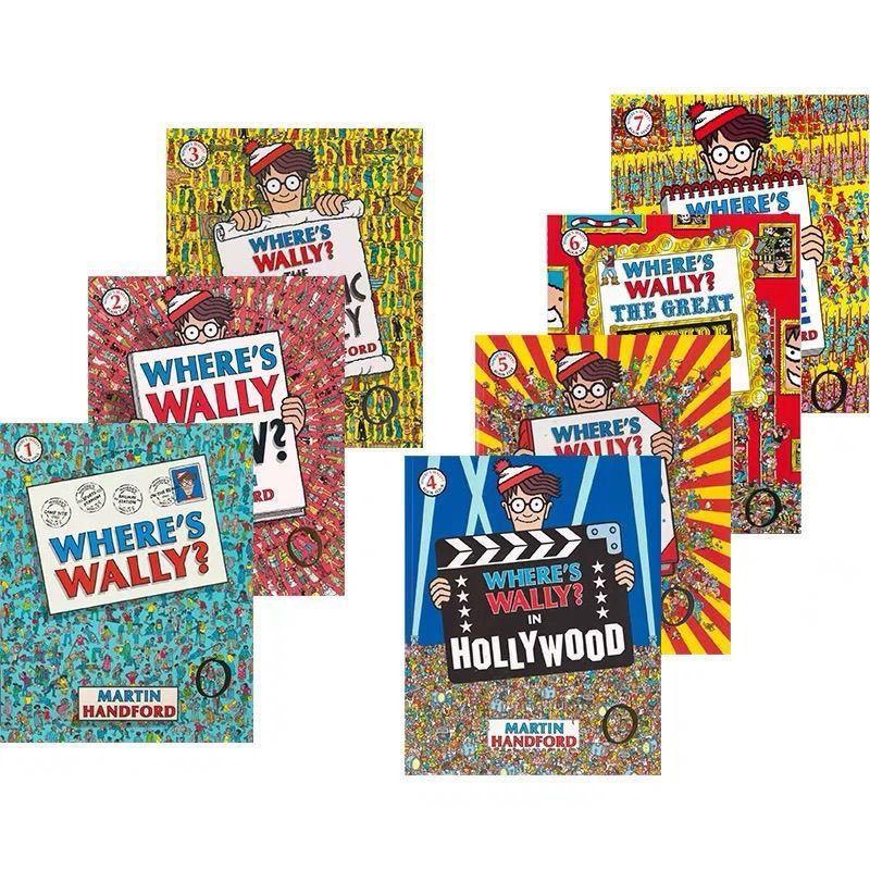 Where is Wally: 7 picture books on children s attention training Where s Wally