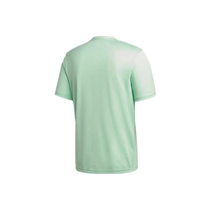 Adidas Casual Sports Crew Neck Short Sleeve T-Shirt Men Tops Green FT9734