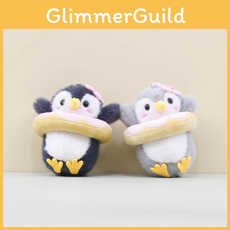 Penguin Plush Doll Keychain Soft Stuffed Toy Cute Design With Pp Cotton For Bag Decor