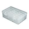 Multipurpose Storage Solution Various Slot Plastic Boxes Stackable Craft Organizers for Projects Gear Small Accessories