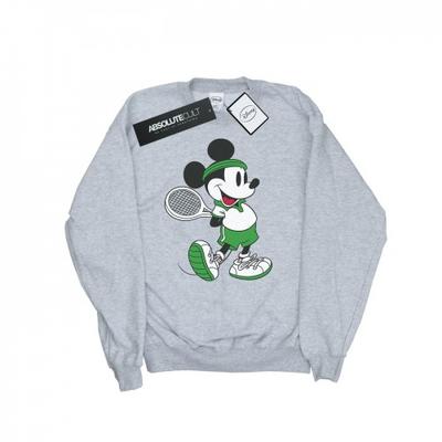 Womens/Ladies Mickey Mouse Tennis Sweatshirt