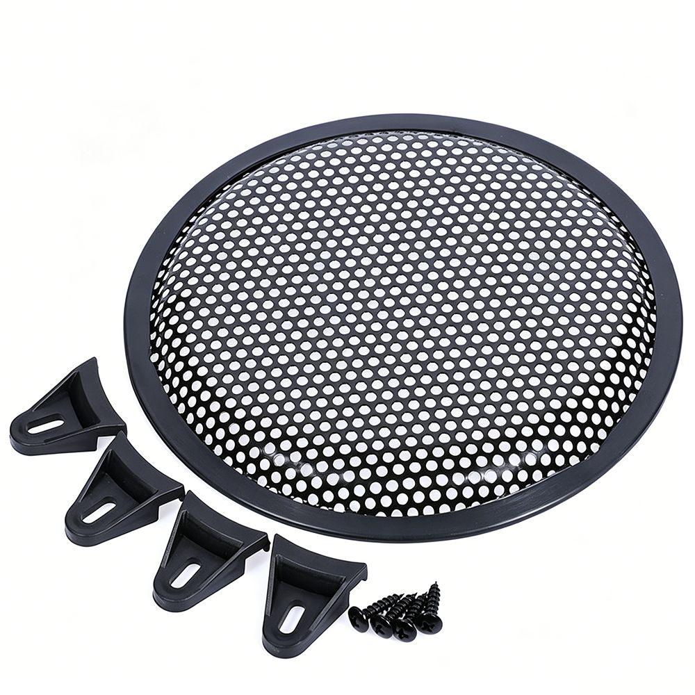 5-12inch Speaker Grills Black Speaker Grill Cover Mesh Covers Subwoofer Grill Home Audio