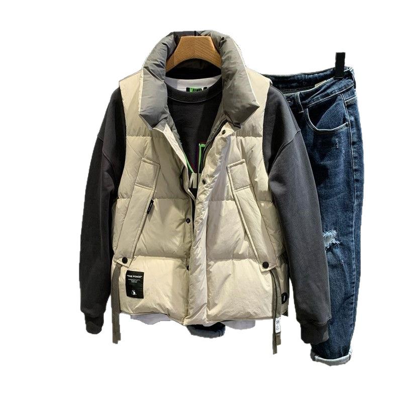 Men's Stylish Padded Vest - Warm Slim Fit Sleeveless Winter Jacket
