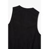 Studio Tomboy Half Zip V Neck sleeVeless Dress  9176241986 