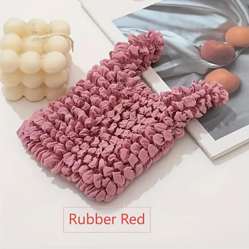 Magic Elastic Tote Bag - Large Capacity, Retractable Shopping Bag, Reusable Polyester Fiber, Machine Washable, Multi-Color, Grocery Bag