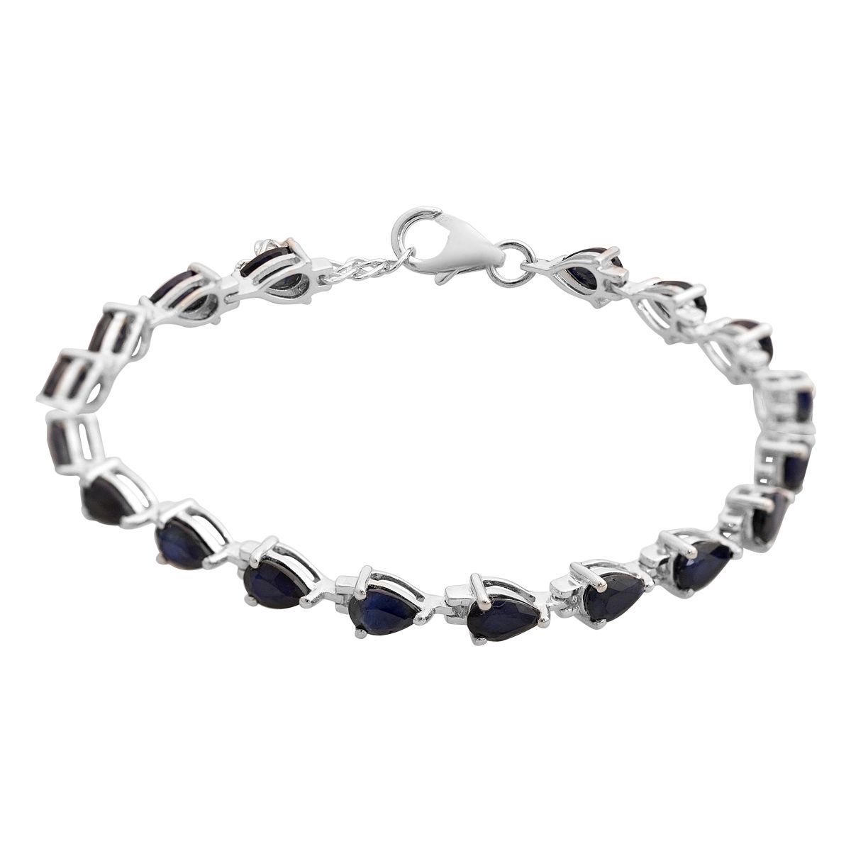

Срібний браслет із натуральним сапфіром 10.333ct, вага виробу 7,94 гр (2166870) 17-20cm сапфіровий