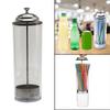 Vintage Glass Drinking Straw Holder Elegant and Classic