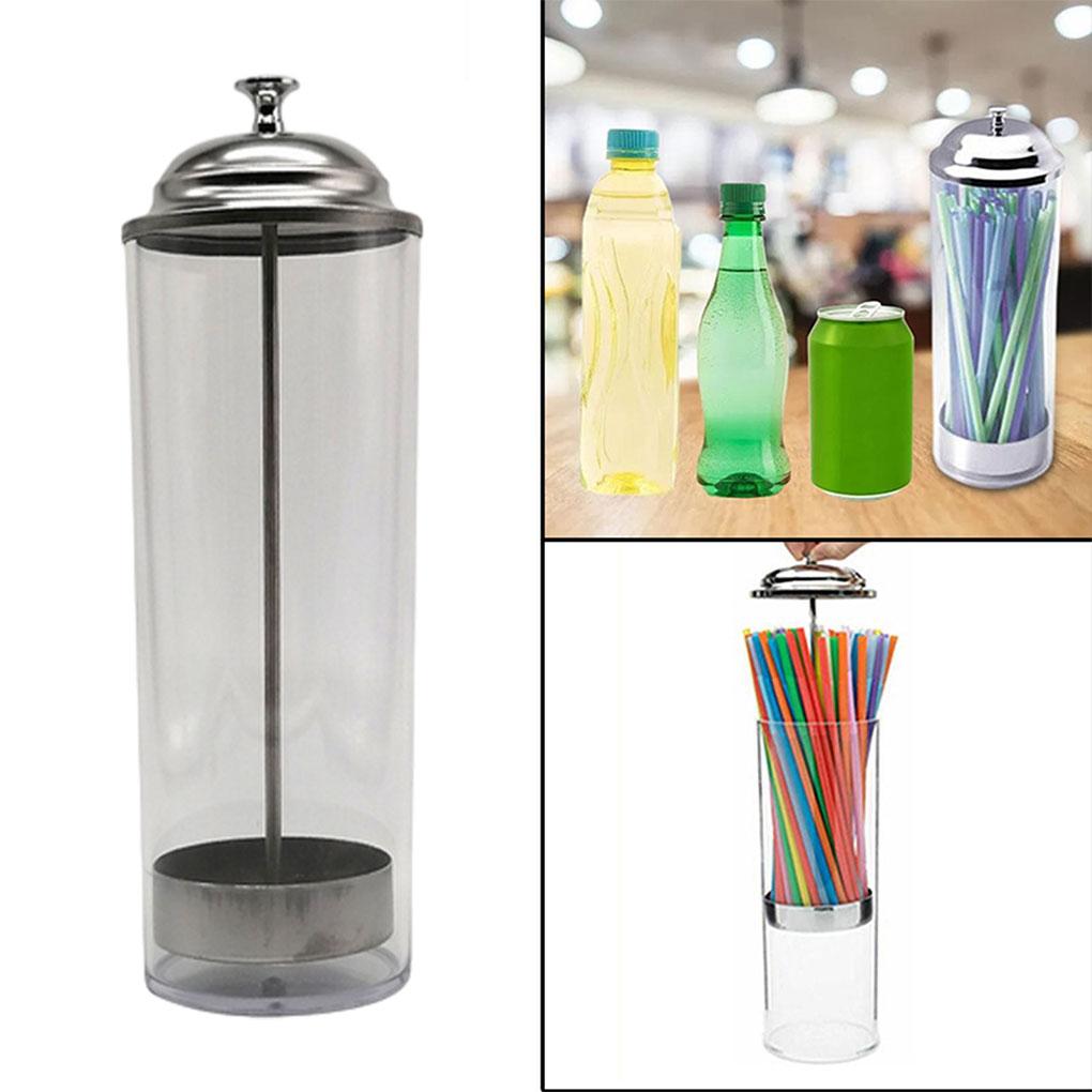Vintage Glass Drinking Straw Holder Elegant and Classic