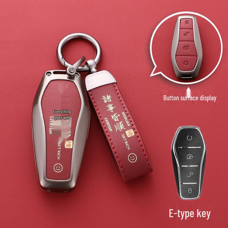 BYD Key Case for Han, Qin Plus DMI, Song Pro, Dolphin, Yuan, Tang, EV Seal, Seagull, Frigate, and Destroyer Models