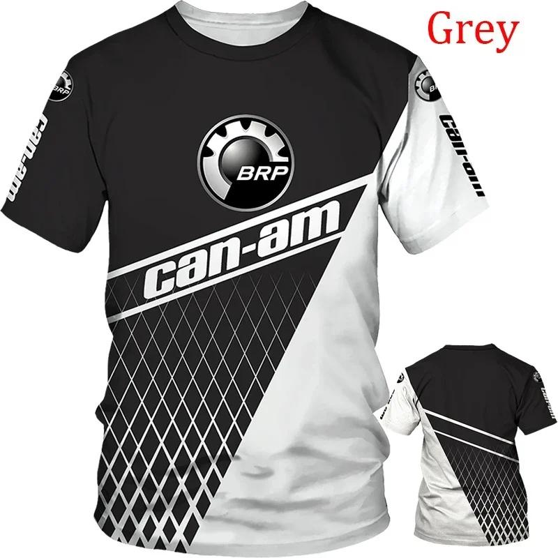 BRP Can-Am 3D Print Extreme Sport Quick-dry Breathable Men Moto Race T-shirt Table Tennis Team Training Short Sleeve Top Clothes