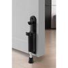 Kickdown Door Stop 2-Pack Easy Step Door Stopper Spring Loaded Telescopic Step On/Off Door Stopper Rubber Adjustable Heavy Duty Door Locks Holder