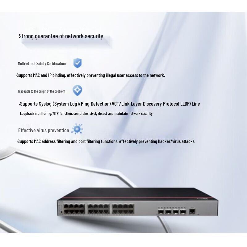 Huawei S1730S-S24P4S-A2 24GE+4SFP POE Switch