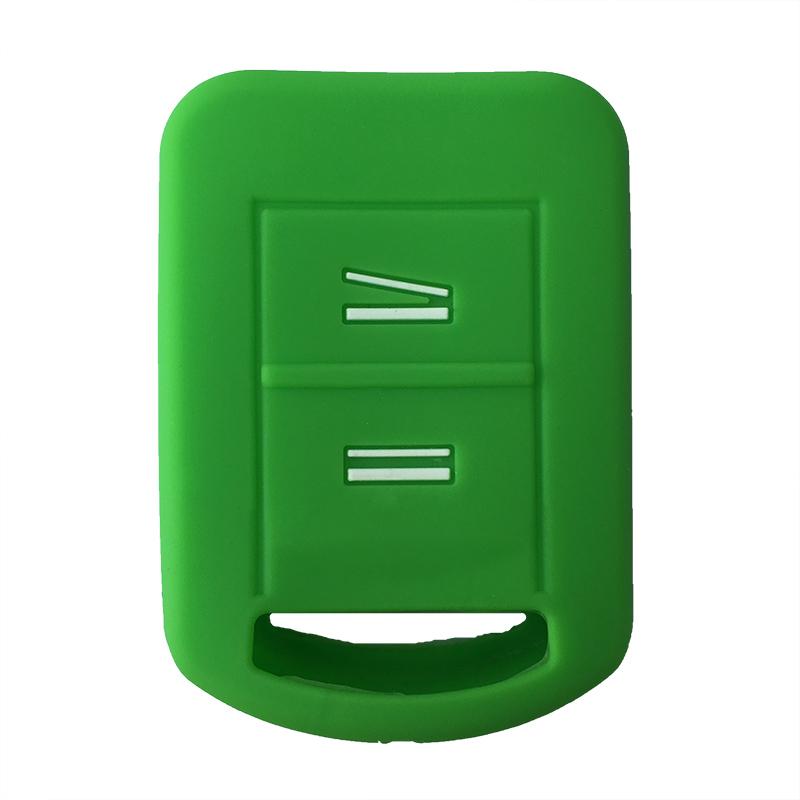 Silicone Car Key Case Fob Cover for Opel Vauxhall Corsa Agila Meriva Combo 2 Button Remote Key Cover Case