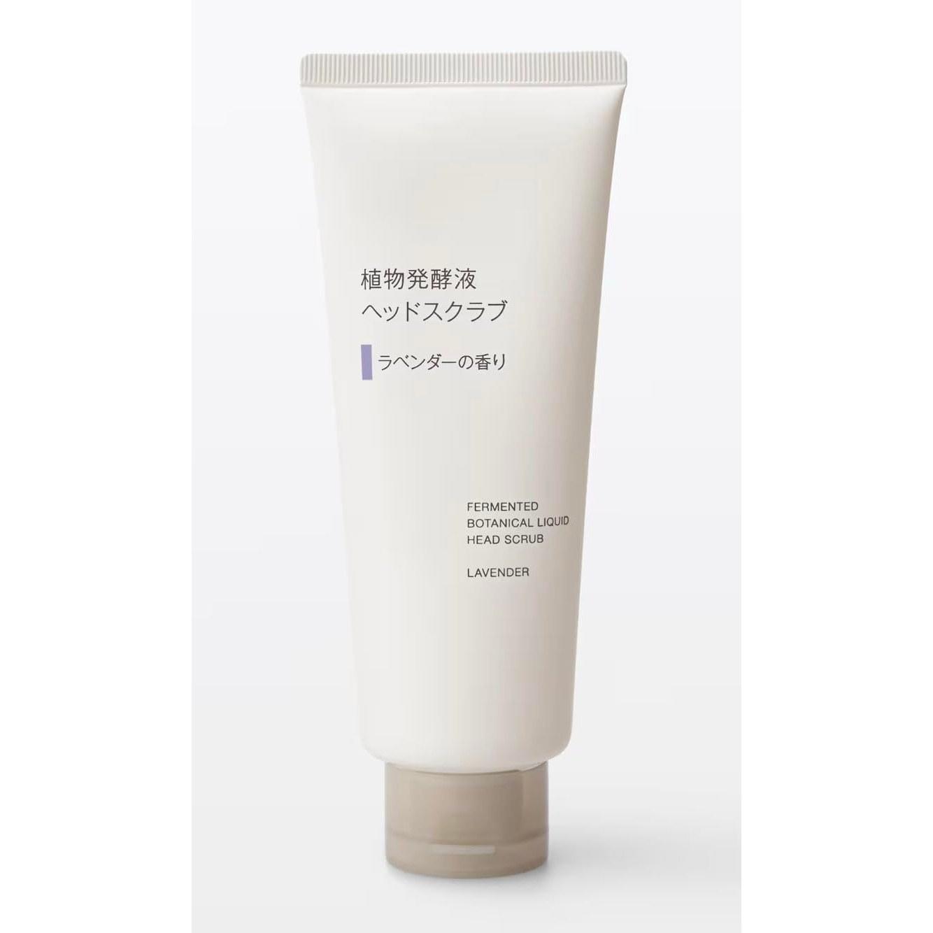 Muji Plant Fermented Liquid Head Scrub Lavender Scent 200g