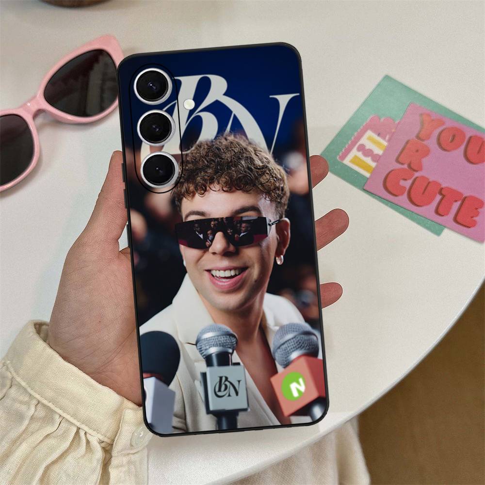1PC Popular Singer Q-Quevedo Phone Case For Samsung S 24 Fe 25 Ultra Plus 20 Lite 21 30 22 23 24 22 Ultra 5G Fundas