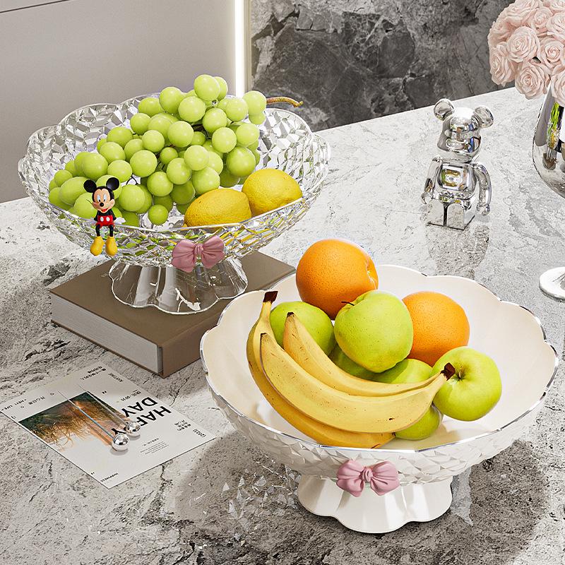 Rotating Luxury Fruit & Snack Bowl for Home or Coffee Table