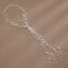 Multi-Layer Bridal Pearl Headband Handmade Women Daily Hair Wear Crystal Pearl Hair Vine  Wedding