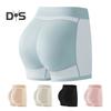 Women Underpants Hollow Mesh Patchwork Tummy Control High Waist Butt-lifted Lift Plump Curves Fake Butt Padded Butt Enhancer Sponge Hip Pad